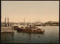 The Meuse River I Rotterdam Vintage A4 Photo Print