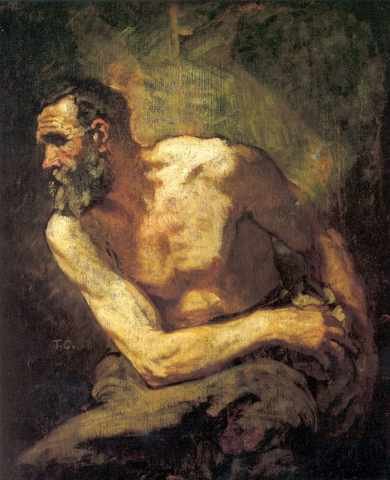 The Miser Study For Timon Of Athens A4 Photo Print