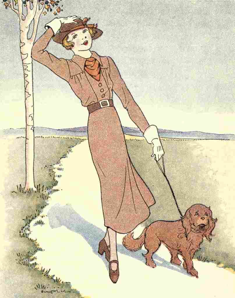 The Mode in Dress & Home 1935 Goodbye Summer A4 Photo Print