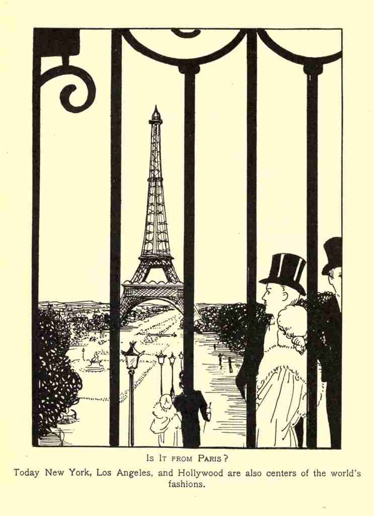 The Mode in Dress & Home 1935 Is it from Paris A4 Photo Print