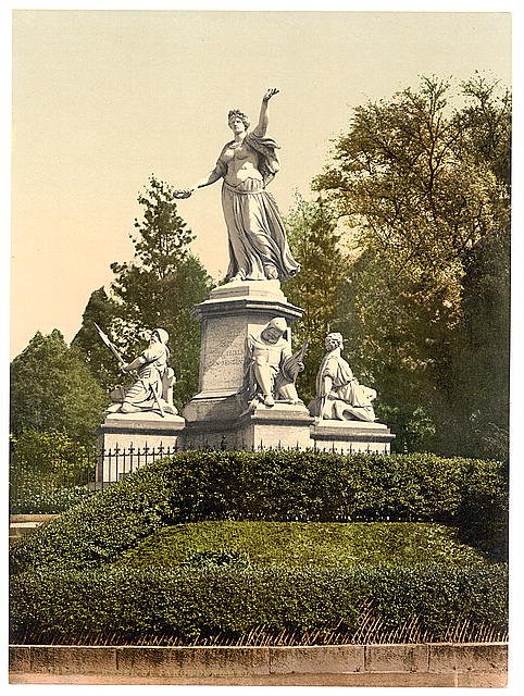 The Monument St Jacob Basle Vintage A4 Photo Print