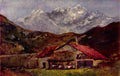 The Mountain Hut Gustave Courbet Impressionism A4 Photo Print