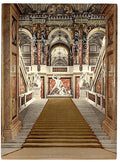 The Museum of Arts the staircase Vienna Vintage A4 Photo Print