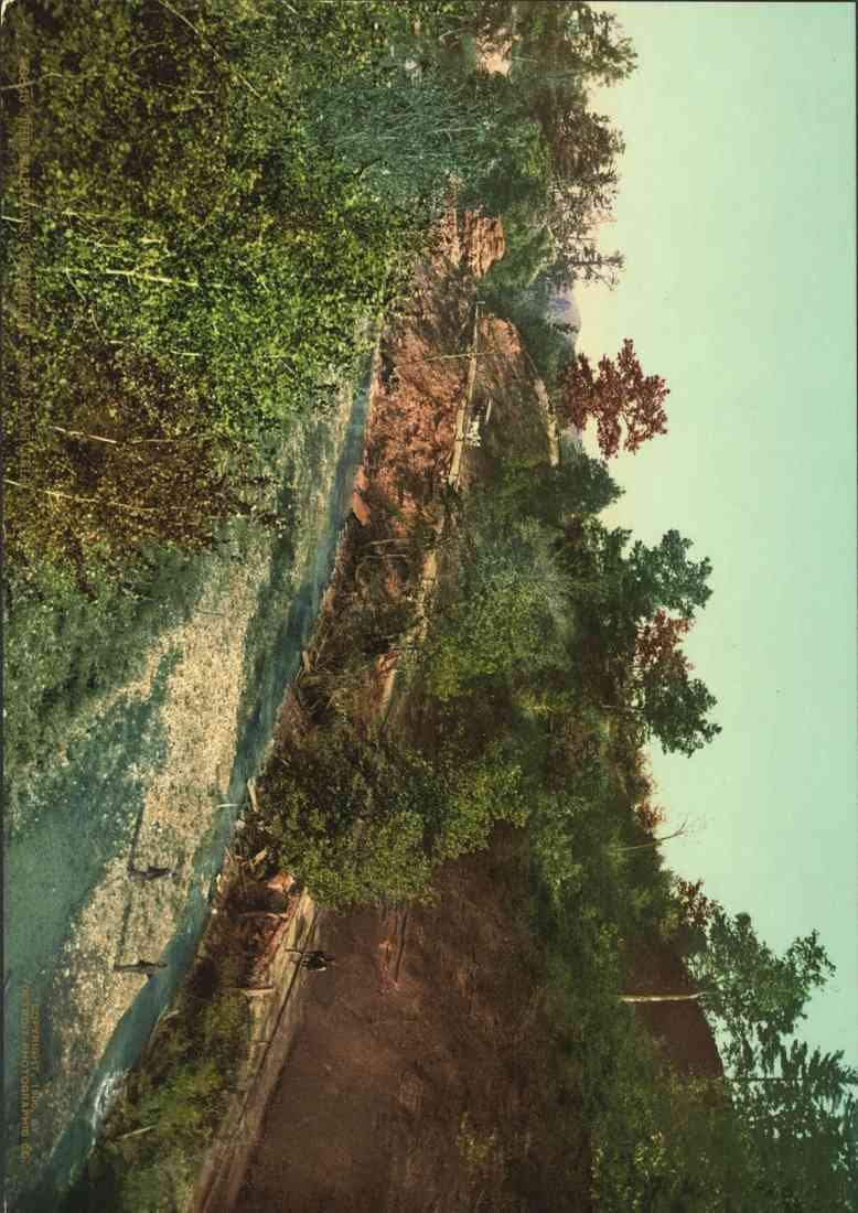 The Narrows Poagshole Near Dansville A4 Photo Print