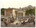 The New Guard and street scene Berlin Vintage A4 Photo Print