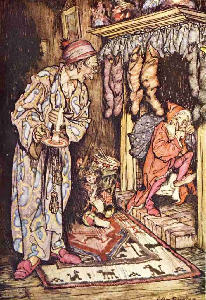 The Night Before Christmas 1931 1 A4 Photo Print