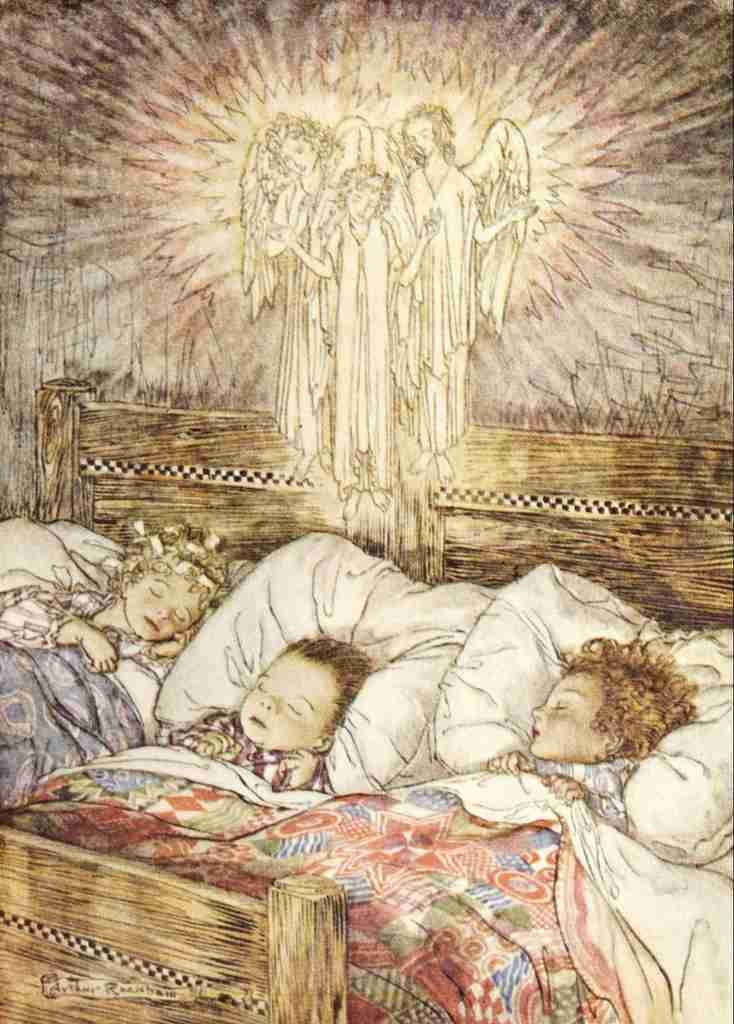 The Night Before Christmas 1931 2 A4 Photo Print
