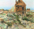 The Norwegian Hut Hassam Impressionism American A4 Photo Print