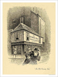 The Old Curiosity Shop London 1924 Vintage Retro Advert Poster A4 Photo Print