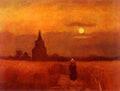 The Old Tower In The Fields 1884 A4 Photo Print