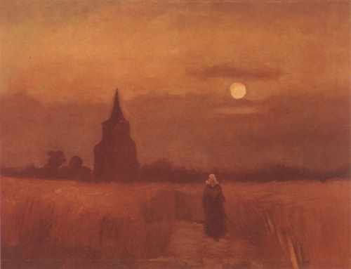 The Old Tower In The Fields Nuenen 1884 A4 Photo Print