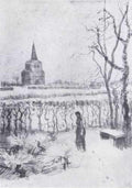 The Old Tower Melancholie 1884 A4 Photo Print