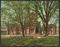 The Old library Yale College Vintage A4 Photo Print