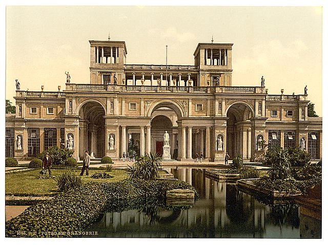 The Orangery Potsdam Berlin Vintage A4 Photo Print