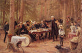 The Orchestra Biergarten Art A4 Photo Print