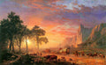 The Oregon Trail Bierstadt A4 Photo Print