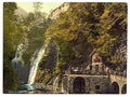 The Orrido at Osteno Tessin Vintage A4 Photo Print