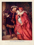 The Pageant of British History 1908 Henry VIII A4 Photo Print
