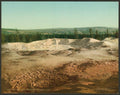 The Paint Pot II Yellowstone National Park Vintage A4 Photo Print