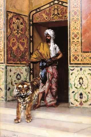 The Pashas Favourite Tiger A4 Photo Print