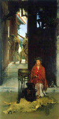 The Path To The Temple Alma Tadema A4 Photo Print
