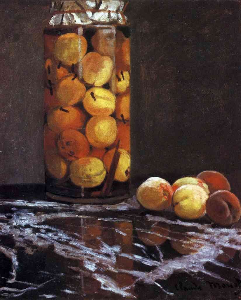 The Peach Glass Monet A4 Photo Print
