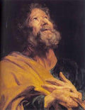 The Penitent Apostle Peter Cgf A4 Photo Print