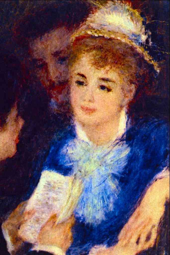The Perusal Of The Part Renoir A4 Photo Print