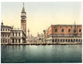 The Piazzetta Venice Vintage A4 Photo Print