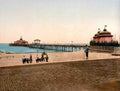 The Pier Blankenberghe Belgium B Vintage A4 Photo Print
