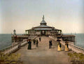The Pier Blankenberghe Belgium Vintage A4 Photo Print