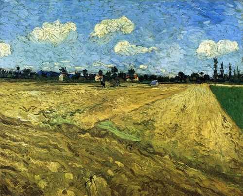 The Ploughed Field 1888 A4 Photo Print
