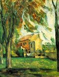 The Pond Of The Jas De Bouffan In Winter Cezanne A4 Photo Print