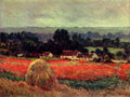 The Poppy Blumenfeld The Barn Monet A4 Photo Print