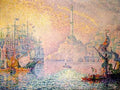 The Port Of Genoa 1909 A4 Photo Print