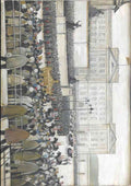 The Procession passing the Queen Victoria Memorial Coronation A4 Photo Print