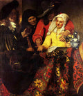 The Procuress Vermeer A4 Photo Print