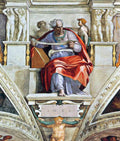 The Prophet Joel Michelangelo A4 Photo Print