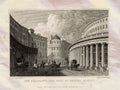 The Quadrant London England Shepherd 1827 Vintage A4 Photo Print