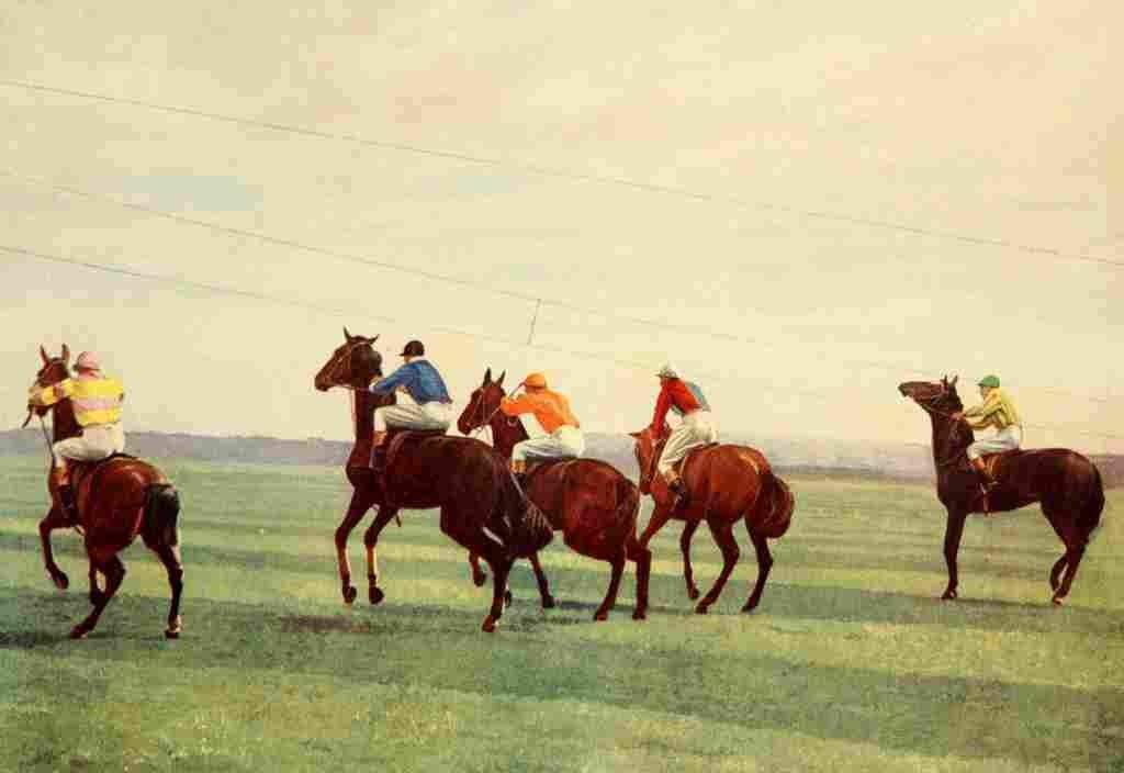 The Racing World and its Inhabitants 1904 Off A4 Photo Print