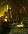 The Raising Of Lazarus Wg A4 Photo Print