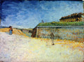 The Ramparts Of Paris2 Van Gogh A4 Photo Print