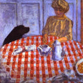 The Red Checkered Tablecloth A4 Photo Print