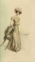 The Repository of Arts Literature Fashions etc 1824 Opera Dress A4 Photo Print