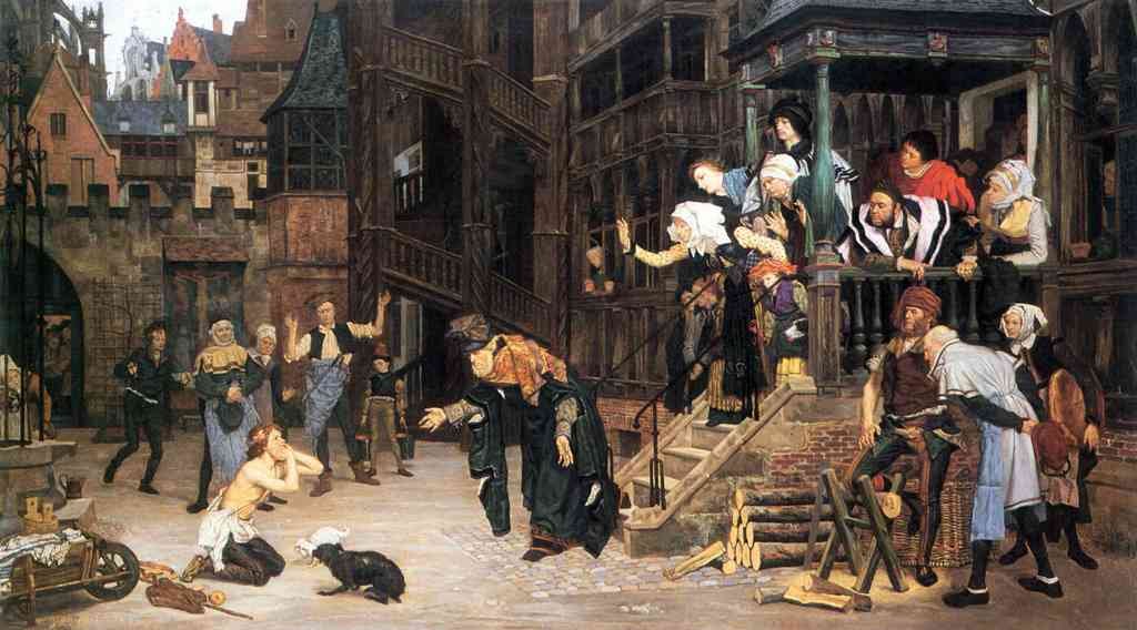 The Return Of The Prodigal Son Tissot A4 Photo Print
