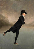 The Reverend Robert Walker Skating 2020 A4 Photo Print