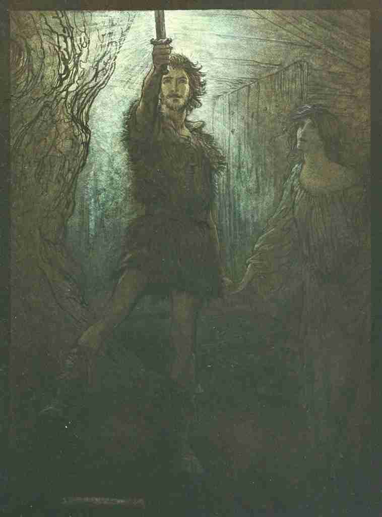 The Rhinegold & the Valkyrie 1910 22 A4 Photo Print