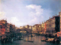 The Rialto Bridge From The South Canaletto A4 Photo Print