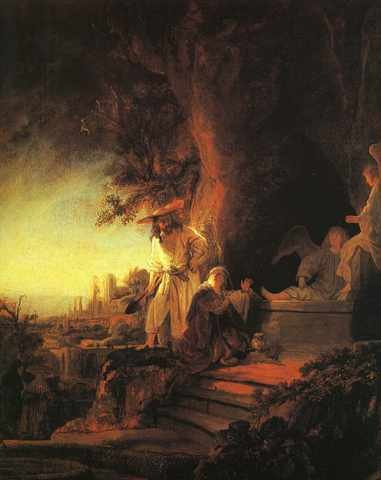 The Risen Christ Appearing To Mary Magdalen Wg A4 Photo Print