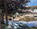 The River Has Burst Its Banks Monet A4 Photo Print